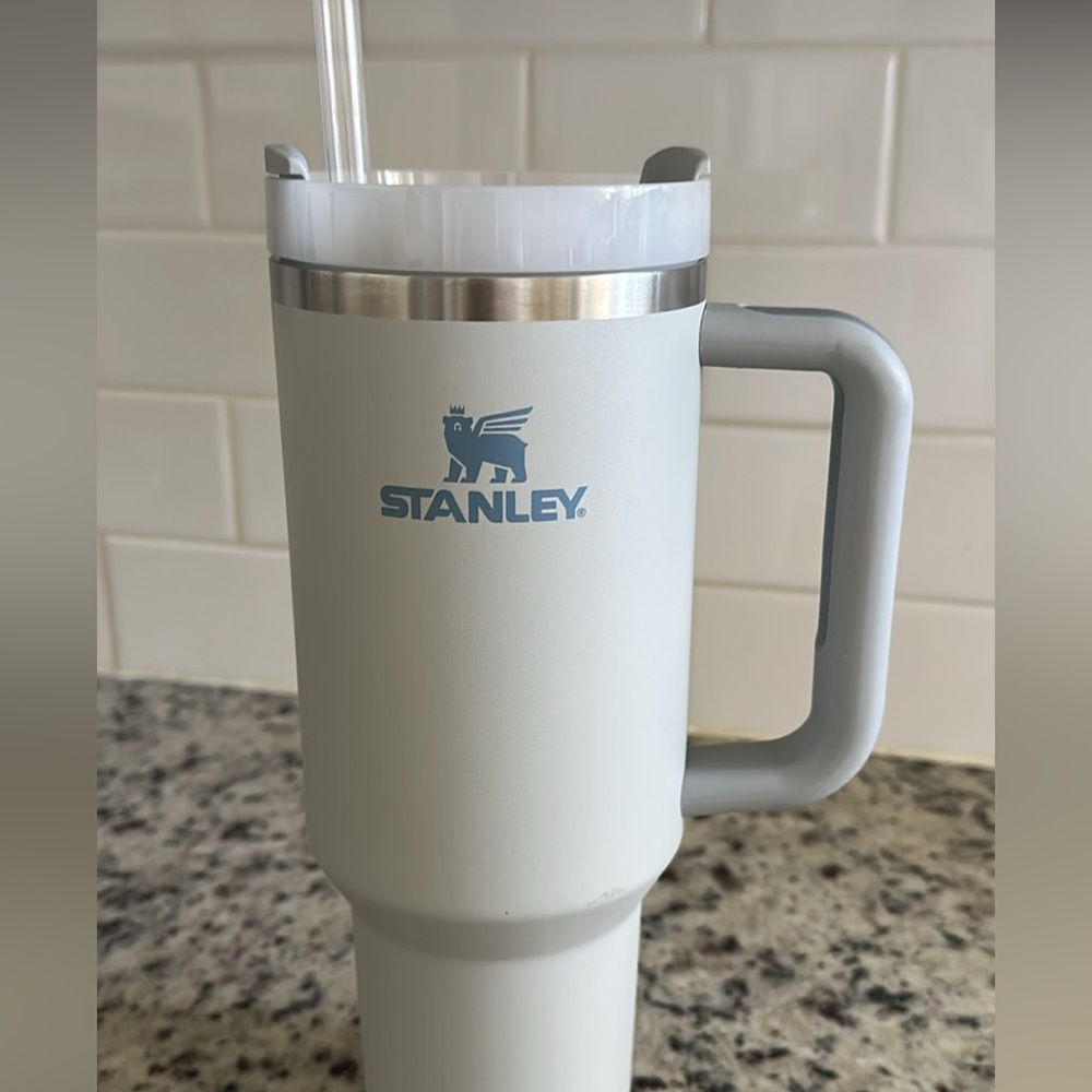 Stanley Gray Tumbler with Straw